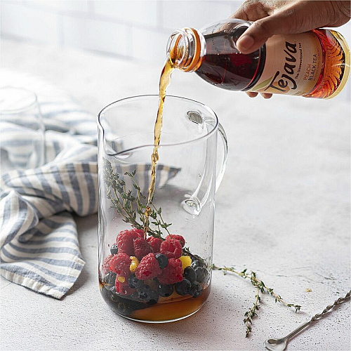 Tejava Peach Black Tea Bottle GMO Free - 102 / Pallet (40132PL)