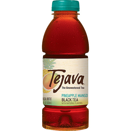 Tejava Pineapple Black Tea Bottle GMO Free - 12 / Carton (40318)
