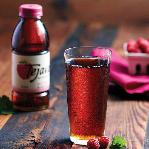 Tejava Raspberry Black Tea Bottle GMO Free - 102 / Pallet (40160PL)