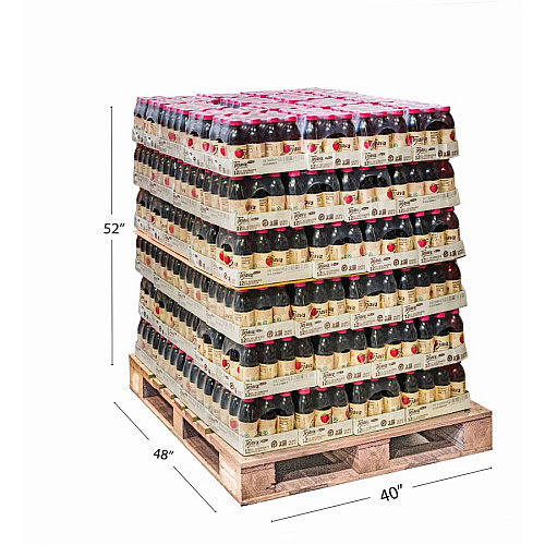 Tejava Raspberry Black Tea Bottle GMO Free - 102 / Pallet (40160PL)