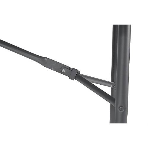 Dorel Zown Commercial Fold-in-Half Blow Mold Table For - Table TopRectangle Top - Four Leg Base - 4 Legs - 650 lb Capacity x 72" Table Top Width x 30" Table Top Depth - 29.25" Height - Gray - High-density Polyethylene (HDPE), Resin - 1 Each (60559SGY1E)
