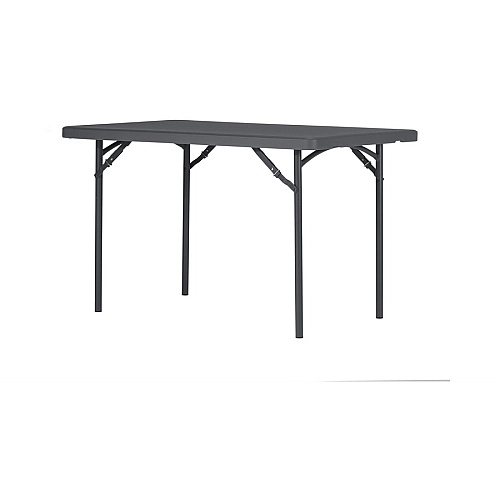 Dorel Zown Classic 48" Blow Mold Training Table 600 lb Capacity - 48" Table Top Width x 30" Table Top Depth - 29.25" Height - Gray - High-density Polyethylene (HDPE), Resin - 1 Each (60522SGY1E)