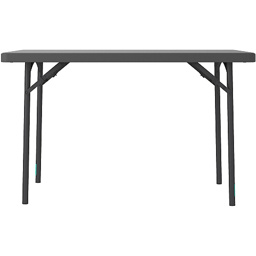 Dorel Zown Classic 48" Blow Mold Training Table 600 lb Capacity - 48" Table Top Width x 30" Table Top Depth - 29.25" Height - Gray - High-density Polyethylene (HDPE), Resin - 1 Each (60522SGY1E)