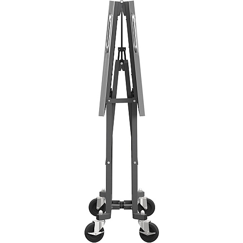 Cosco Commercial SmartFold Portable Workbench Four Leg Base - 4 Legs - 700 lb Capacity - 52" Table Top Width x 25.50" Table Top Depth - 34.70" Height - Assembly Required - Gray - Stainless Steel - Stainless Steel Top Material - 1 Each (66771DKG1E)