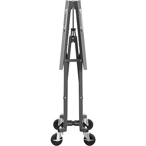 Cosco Commercial SmartFold Portable Workbench Four Leg Base - 4 Legs - 700 lb Capacity - 52" Table Top Width x 25.50" Table Top Depth - 34.70" Height - Assembly Required - Gray - Stainless Steel - Stainless Steel Top Material - 1 Each (66771DKG1E)