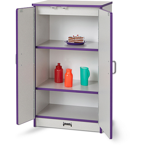 Rainbow Accents Culinary Creations Kitchen Refrigerator - Purple 1 Each - Purple, Gray, Chrome (2410JCWW004)