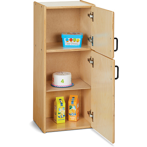 young Time Play Kitchen Refrigerator 1 Each - Baltic - Hardboard (7084YT)