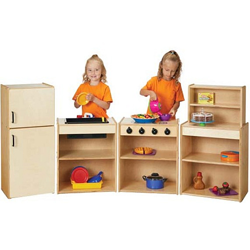 young Time Play Kitchen Stove 1 Each - Baltic - Hardboard (7083YT)