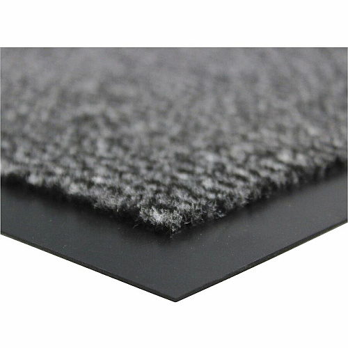 Floortex Doortex&reg; Advantagemat Gray Door Mat - 36" x 60" 60" Length x 36" Width x 0.250" Depth - Rectangular - Polypropylene, Vinyl - Gray - 1 Each - TAA Compliant (FR49150DCBWV)