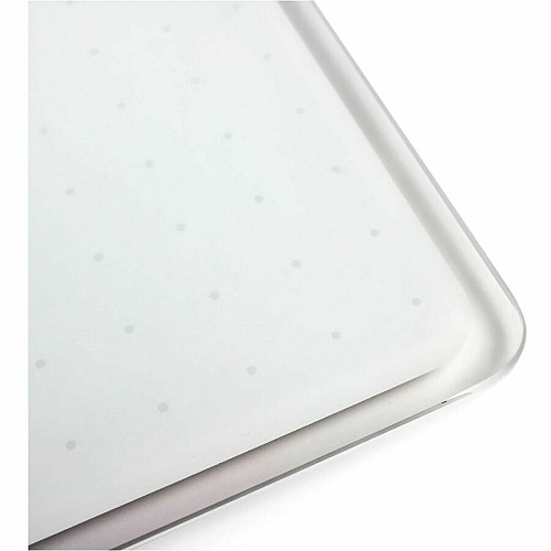 Floortex Viztex&reg; Glacier White Multi-Purpose Grid Glass Dry-Erase Board 17" x 23" 17" (1.4 ft) Width x 23" (1.9 ft) Height - White Glass Surface - Rectangle - Magnetic - Magnetic, Smooth Writing, Ghost Resistant, Stain Resistant, Easy to (FCVGM1723WG)