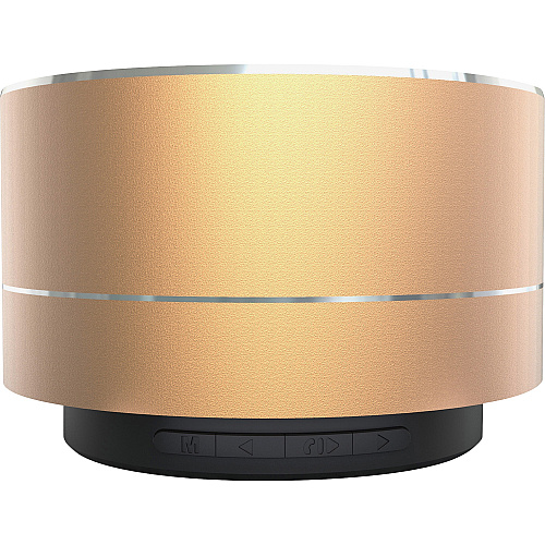 Compucessory Portable Speaker System - 3 W RMS - Yellow Battery Rechargeable - 1 (15164)
