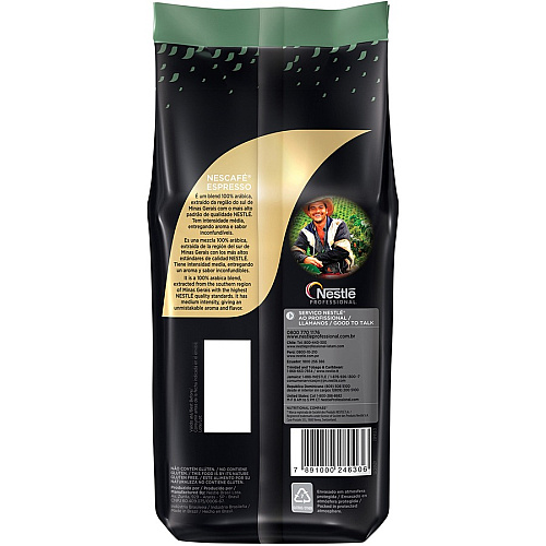 Nescafé Nescafe Whole Bean Espresso Coffee ( Medium - 35.2 oz - Whole Bean - Espresso - 6 / Carton 24631)
