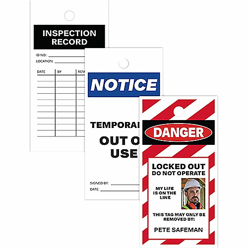 Avery UltraDuty Plastic Tags, 5.5" x 2.83" , White 2.92" Length x 5.50" Width - Plastic, Polyester - Matte White - 60 / Pack (62400)