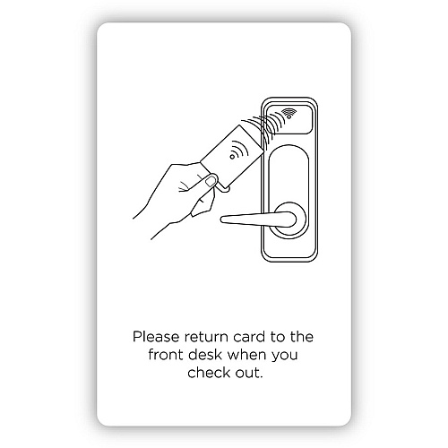 RDI RFID Key Card Printable - RF Card - 3.40" - Red - Plastic, Polyvinyl Chloride (PVC) - 250 / Carton (SRFIDGEN)