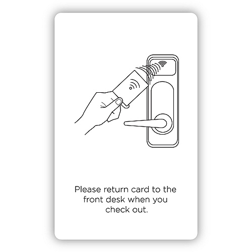 RDI RFID Key Card Printable - RF Card - 3.40" - Red - Plastic, Polyvinyl Chloride (PVC) - 250 / Carton (SRFIDGEN)