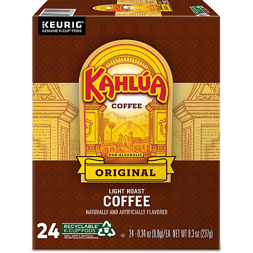 Kahlúa K-Cup Original Coffee ( Compatible with Keurig Brewer - Light - K-Cup - 24 / Box 9150)