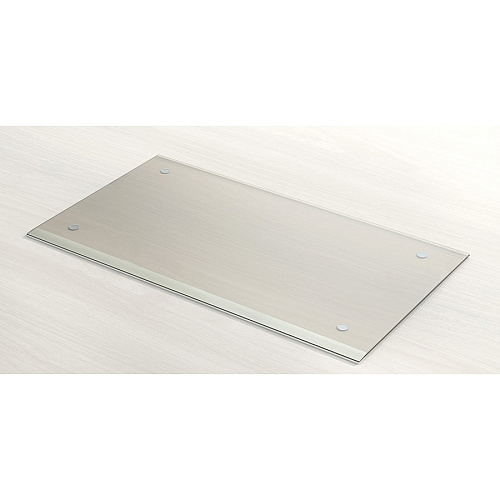 Lorell Desk Pad Rectangular - 36" Width - Rubber - Clear (LLR39659)