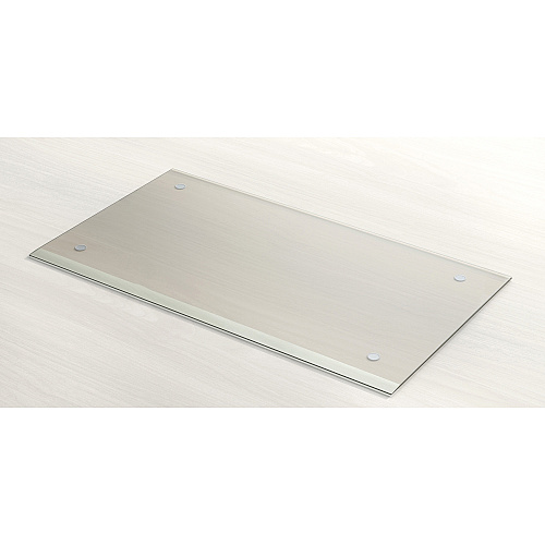 Lorell Desk Pad Rectangular - 36" Width - Rubber - Clear (LLR39659)