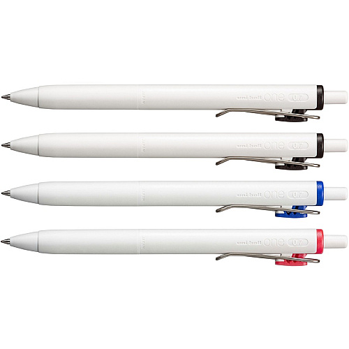 uni-ball uni&reg; ONE Gel Pen 0.7 mm Medium Pen Point - Multi Ink - Gel-based - 4 / Pack (70307)