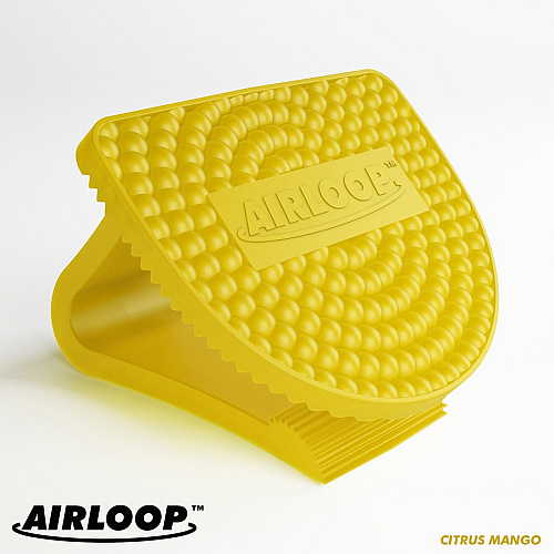 Vectair Systems Airloop Toilet Bowl Clip Air Freshener Clip - 3000 ft³ - Citrus Mango - 30 Day - 10 / Carton (LOOPCIT)