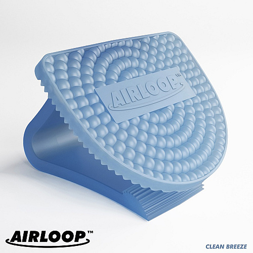 Vectair Systems Airloop Toilet Bowl Clip Air Freshener Clip - 3000 ft³ - Linen Breeze - 30 Day - 10 / Carton (LOOPLIN)