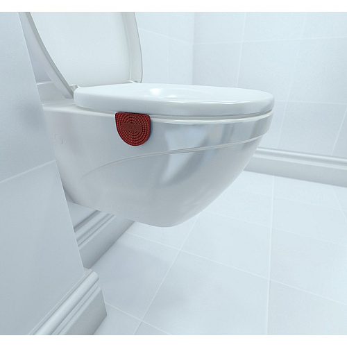 Vectair Systems Airloop Toilet Bowl Clip Air Freshener Clip - 3000 ft³ - Cucumber & Melon - 30 Day - 10 / Carton (LOOPMEL)
