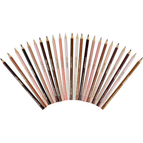 Crayola Colors of the World Colored Pencil Assorted Lead - 24 / Pack (684607)