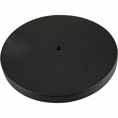 Genuine Joe Crowd-Control Bases Rubber Feet - Floor Standing - Black - Steel, Concrete - 2 / Carton (GJO00467)