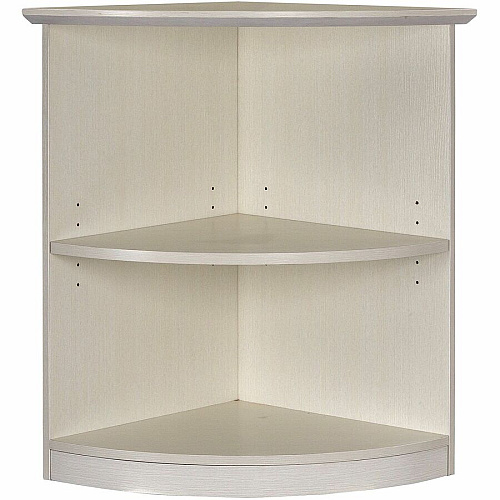 Safco Medina Textured Sea Salt Laminate Unit 1" Thickness Shelf, 29.5" Height x 20" Width x 20" Depth Bookshelf - 2 Shelve(s) - Beveled Edge - Material: Medium Density Fiberboard (MDF) - Finish: Textured Sea Salt - Durable - For Office - 1 Each (MVBQ2TSS)