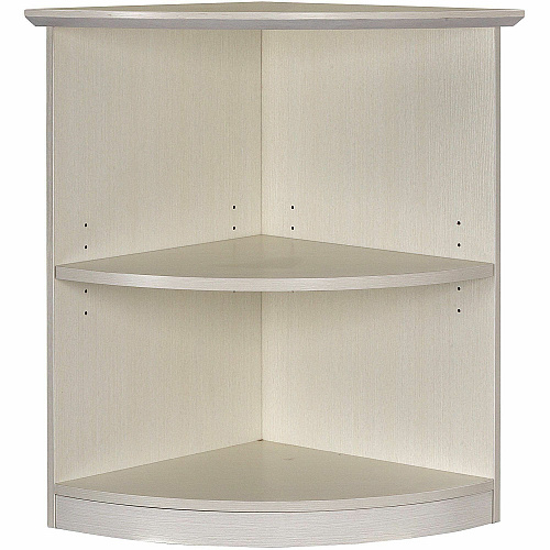 Safco Medina Textured Sea Salt Laminate Unit 1" Thickness Shelf, 29.5" Height x 20" Width x 20" Depth Bookshelf - 2 Shelve(s) - Beveled Edge - Material: Medium Density Fiberboard (MDF) - Finish: Textured Sea Salt - Durable - For Office - 1 Each (MVBQ2TSS)