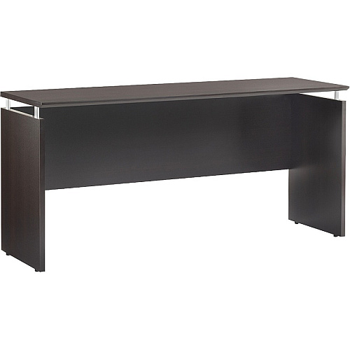 Safco Medina Mocha Laminate Office Unit 29.5" Height x 72" Width x 20" Depth, 0" Thickness Table Top - Beveled Edge - Material: Medium Density Fiberboard (MDF), Laminate - Finish: Mocha - Durable, Leg Leveler, Modesty Panel - For Office, Home (MNCNZ72LDC)