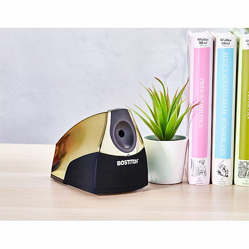 Bostitch Personal Electric Pencil Sharpener 4" Width x 8.3" Depth - Yellow - 1 Each (EPS4GOLD)