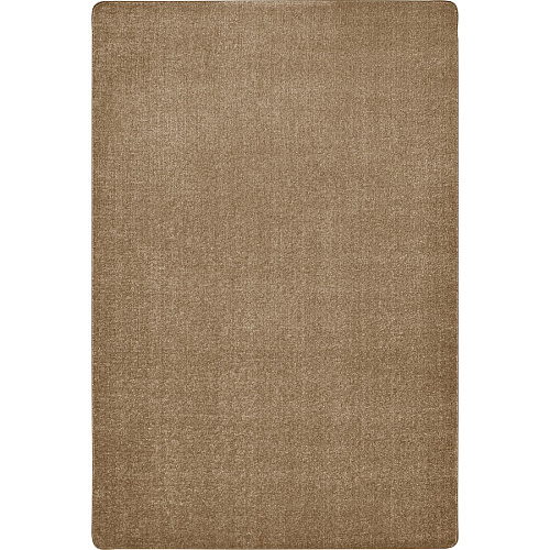 Carpets for Kids&reg; Solid Color Mt. St. Helens Carpet Rug Floor Rug - 90" Length x 12 ft Width - Rectangle - Sahara - Nylon, Yarn - 1 Each (2176108)