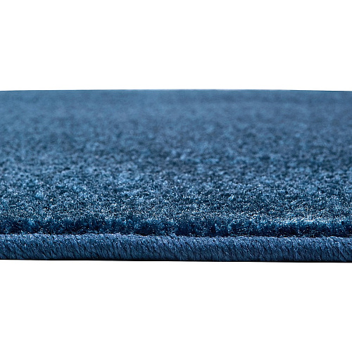 Carpets for Kids&reg; Solid Color Mt. St. Helens Carpet Rug Floor Rug - 90" Length x 12 ft Width - Rectangle - Blueberry - Nylon, Yarn - 1 Each (2176405)