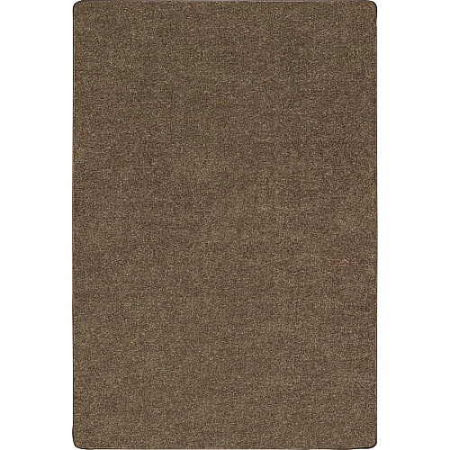 Carpets for Kids&reg; Solid Color Mt. St. Helens Carpet Rug Floor Rug - 90" Length x 12 ft Width - Rectangle - Mocha - Nylon, Yarn - 1 Each (2176703)