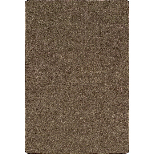 Carpets for Kids&reg; Solid Color Mt. St. Helens Carpet Rug Floor Rug - 90" Length x 12 ft Width - Rectangle - Mocha - Nylon, Yarn - 1 Each (2176703)