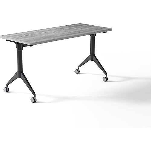 Lorell Spry Nesting Training Table Base Black Folding Base - 2 Legs - 29.50" Height - Assembly Required - Cold-rolled Steel (CRS) - 1 Each (LLR60738)