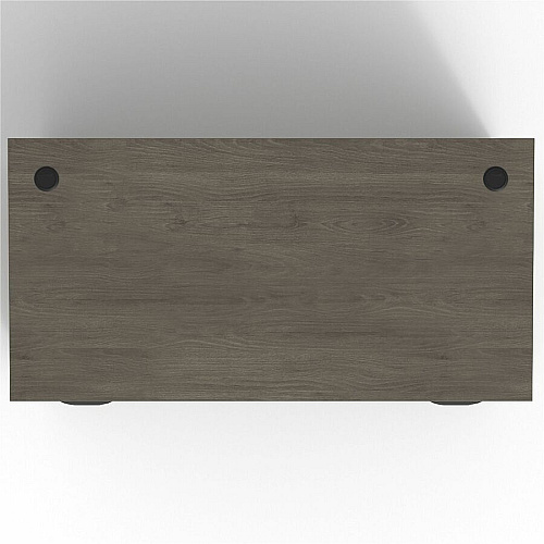 Lorell Prominence 2.0 3/4 Double-Pedestal Desk Rectangle - 1" Thickness Top, 29" Height x 60" Width x 30" Depth - Total Drawer(s): 2 - Double Pedestal on Left/Right Side - Band Edge - Material: Particleboard - Finish: Thermofused Melamine (LLRPD3060QDPGE)