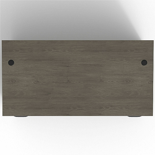 Lorell Prominence 2.0 3/4 Double-Pedestal Desk Rectangle - 1" Thickness Top, 29" Height x 72" Width x 36" Depth - Total Drawer(s): 2 - Double Pedestal on Left/Right Side - Band Edge - Material: Particleboard - Finish: Thermofused Melamine (LLRPD3672QDPGE)