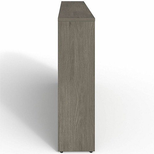 Lorell Prominence 2.0 Reception Desk Counter Rectangle - 12" Height x 74.3" Width x 11.9" Depth, 1" Thickness Table Top - Band Edge - Material: Particleboard, Thermofused Laminate (TFL) - Finish: Gray Elm, Thermofused Melamine (TFM), Thermo (LLRPMC7643GE)