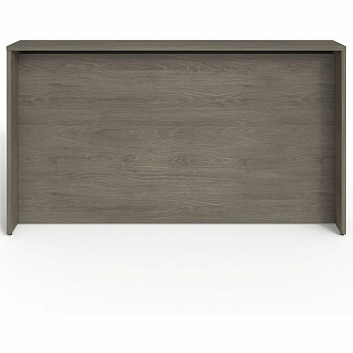 Lorell Prominence 2.0 Reception Desk Counter Rectangle - 12" Height x 74.3" Width x 11.9" Depth, 1" Thickness Table Top - Band Edge - Material: Particleboard, Thermofused Laminate (TFL) - Finish: Gray Elm, Thermofused Melamine (TFM), Thermo (LLRPMC7643GE)