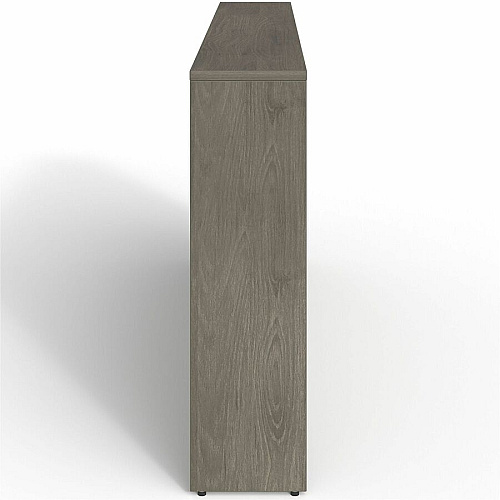 Lorell Prominence 2.0 Reception Desk Counter Rectangle - 12" Height x 74.3" Width x 11.9" Depth, 1" Thickness Table Top - Band Edge - Material: Particleboard, Thermofused Laminate (TFL) - Finish: Gray Elm, Thermofused Melamine (TFM), Thermo (LLRPMC7643GE)
