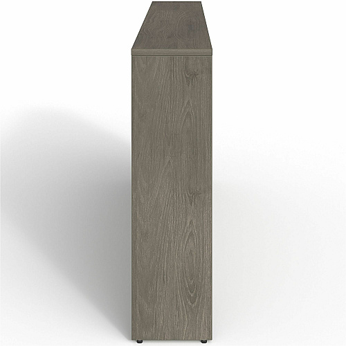 Lorell Prominence 2.0 Reception Desk Counter Rectangle - 12" Height x 74.3" Width x 11.9" Depth, 1" Thickness Table Top - Band Edge - Material: Particleboard, Thermofused Laminate (TFL) - Finish: Gray Elm, Thermofused Melamine (TFM), Thermo (LLRPMC7643GE)