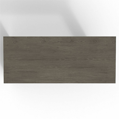 Lorell Prominence 2.0 Peninsula Desk 29" Height x 72" Width x 30" Depth, 1" Thickness Top - Material: Particleboard, Thermofused Melamine (TFM) - Finish: Gray Elm - Laminated, Durable, Mar Resistant, Burn Resistant, Impact Resistant, Edge B (LLRPRT3072GE)