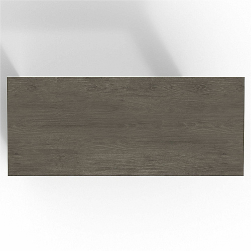 Lorell Prominence 2.0 Peninsula Desk 29" Height x 72" Width x 30" Depth, 1" Thickness Top - Material: Particleboard, Thermofused Melamine (TFM) - Finish: Gray Elm - Laminated, Durable, Mar Resistant, Burn Resistant, Impact Resistant, Edge B (LLRPRT3072GE)