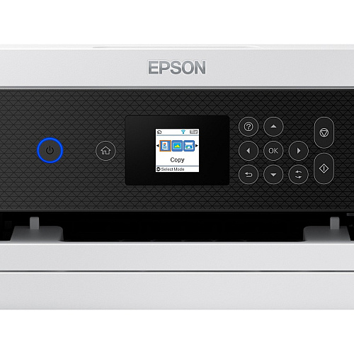 Epson WorkForce ST-C2100 Wireless Inkjet Multifunction Printer - Color Copier/Printer/Scanner - 5760 x 1440 dpi class - Automatic Duplex Print - Up to 3000 Pages Monthly - 100 sheets Input - Color Flatbed Scanner - 1200 dpi Optical Scan - Wir (C11CJ63203)