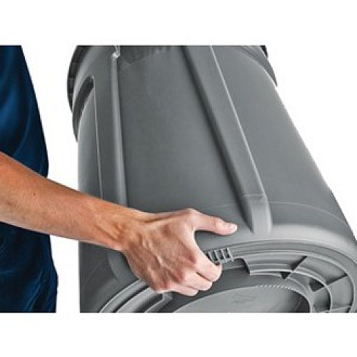 Rubbermaid Commercial Vented Brute 20-gallon Container 20 gal Capacity - Round - Stackable, Fade Resistant, Warp Resistant, Crack Resistant, Crush Resistant, Reinforced Base, Durable, Ergonomic Handle, Contoured Base Handle, Vented, Tear Resista (1779734)