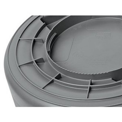 Rubbermaid Commercial Vented Brute 20-gallon Container 20 gal Capacity - Round - Stackable, Fade Resistant, Warp Resistant, Crack Resistant, Crush Resistant, Reinforced Base, Durable, Ergonomic Handle, Contoured Base Handle, Vented, Tear Resista (1779734)