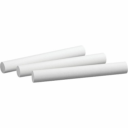 Prang Nontoxic Chalk Sticks 3.3" Length - White - 12/Box - 144 / Carton (31144CT)