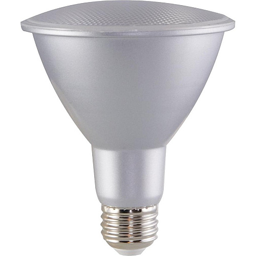 Satco PAR 30 LN LED Bulb 12.50 W - 75 W Incandescent Equivalent Wattage - 120 V AC - 1000 lm - Parabolic Reflector - PAR30LN Size - Clear - Warm White Light Color - E26 Base - 25000 Hour - 3000&deg;K Color Temperature - 90 CRI - 40&deg; Beam Angl (S29431)